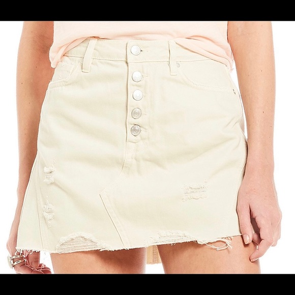Free People Dresses & Skirts - NEW WITH TAGS!!!! Free People Denim Skirt